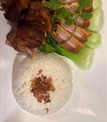 R01. Pork Leg BBQ Pork Rice