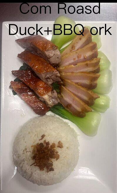 R03. Roasted Duck BBQ Pork Rice